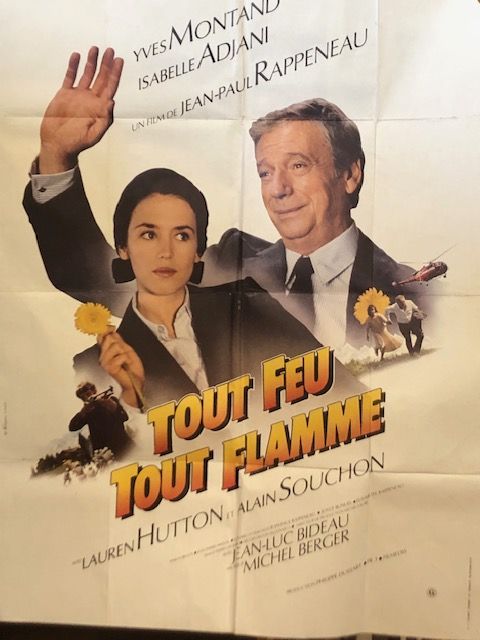 Affiche originale du film Tout feu tout flamme