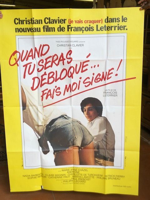 Affiche originale du film Quand tu seras débloqué fais-moi signe