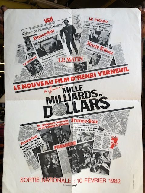 Petite affiche du film Mille milliards de dollars