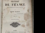 Les 17 tomes de "Histoire de France jusqu'en 1789" par Henri Martin chez Furne, Jouvet et compagnie éditeurs. 1878 : photo